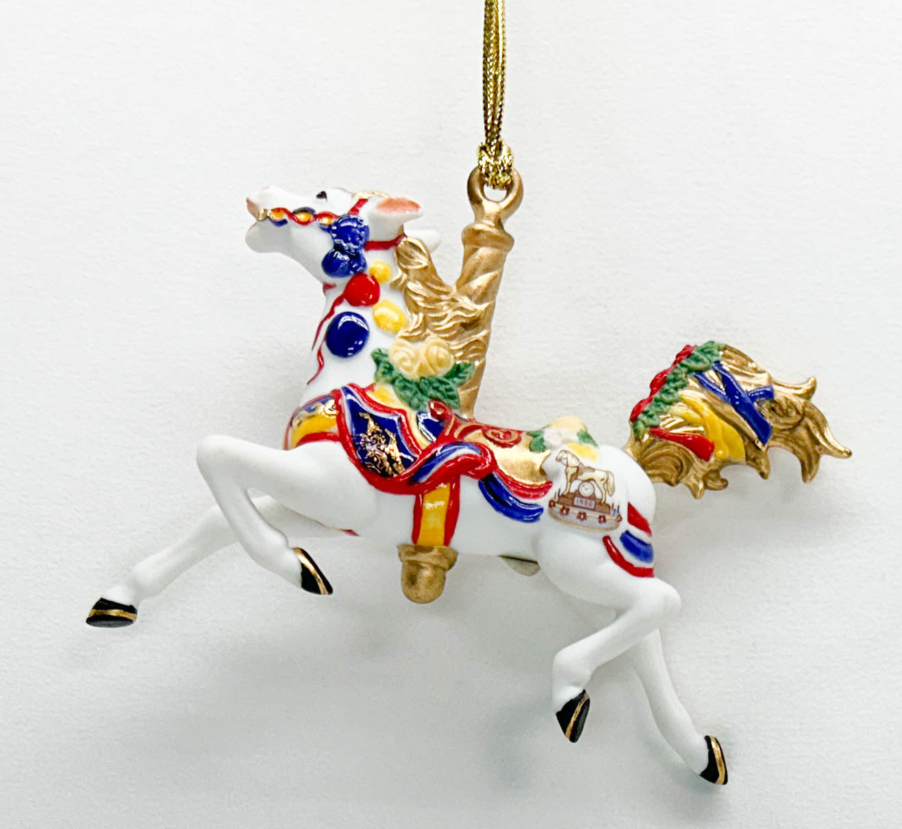 2000 Holiday Carousel Ornament ~ Breyer 50th Anniversary Porcelain