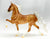 Racking American Saddlebred, Palomino - 70th Anniversary Model
