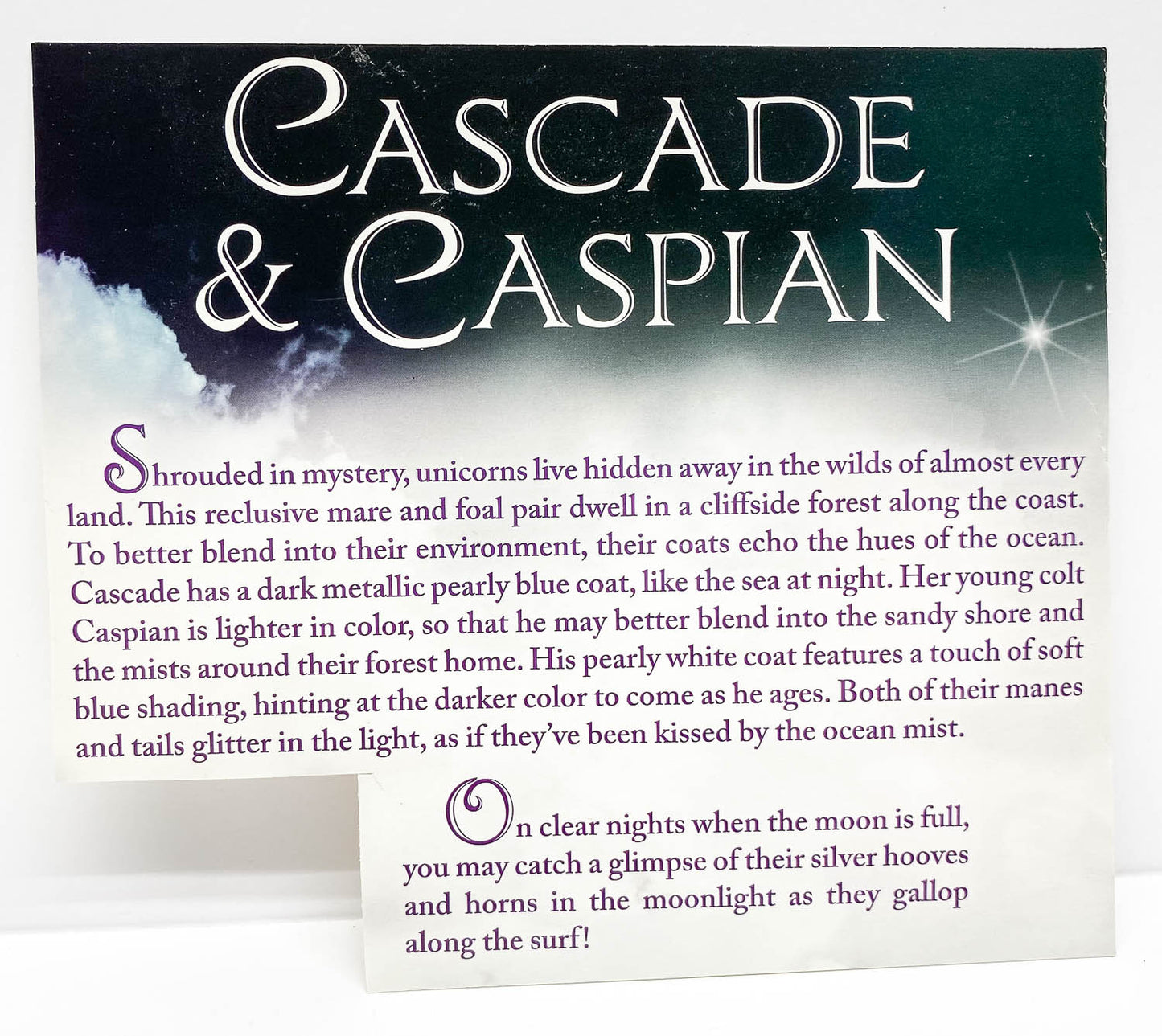 Bio Card: Cascade & Caspian