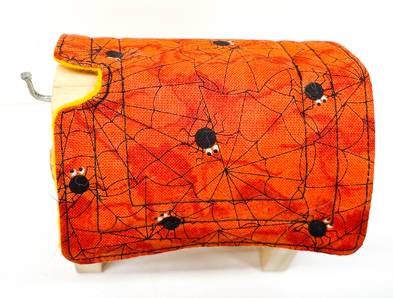 Western Saddle Pad, Halloween-Themed with Spiders