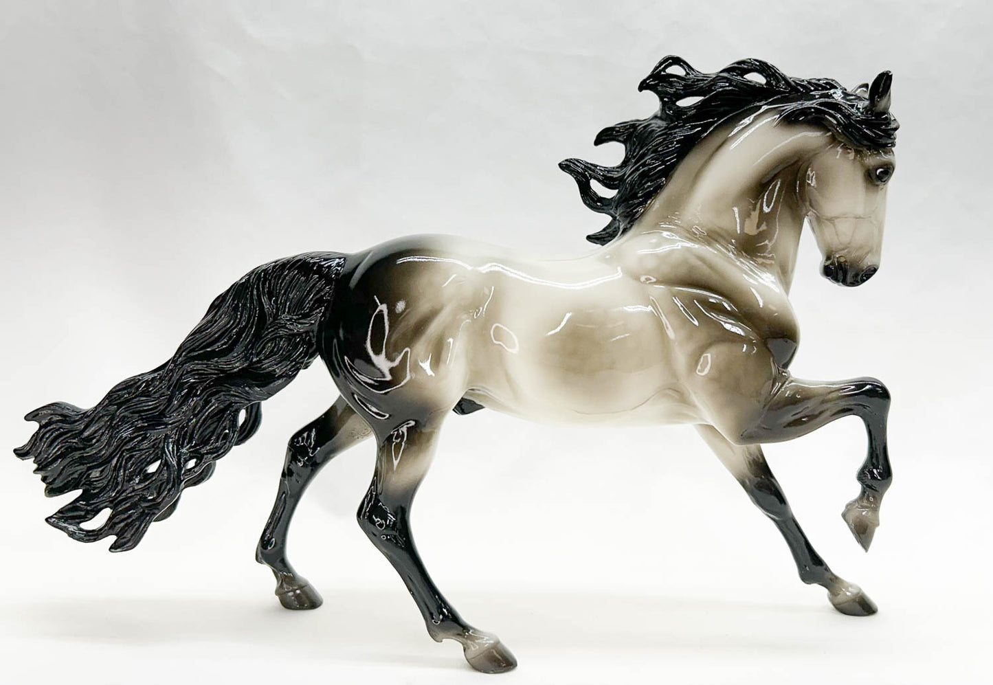 Andalusian Stallion, Dapple Grey - 70th Anniversary GLOSSY Appreciation Model