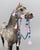 Arabian Halter - Blue, Silver and Lavender