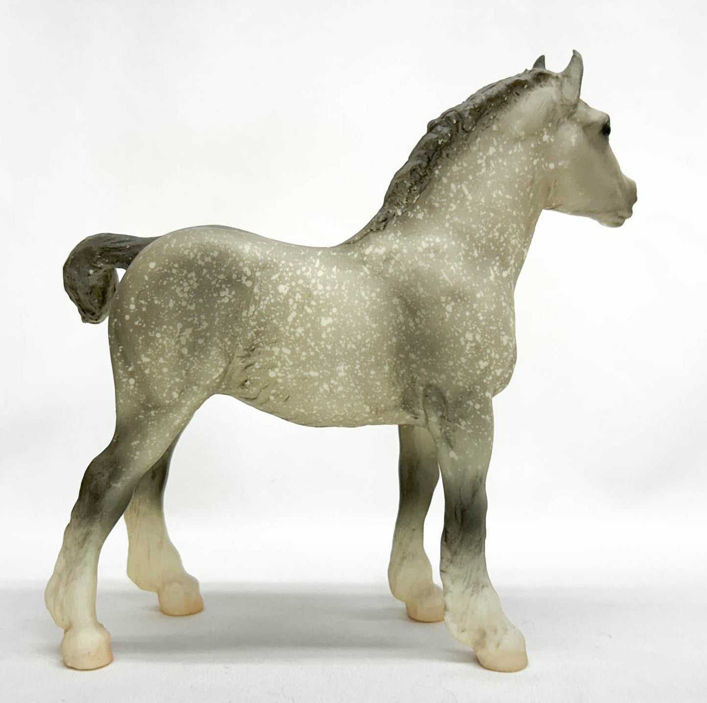 CHRISTMAS AUCTION:  Clydesdale Foal, Dapple Grey - 500 Made