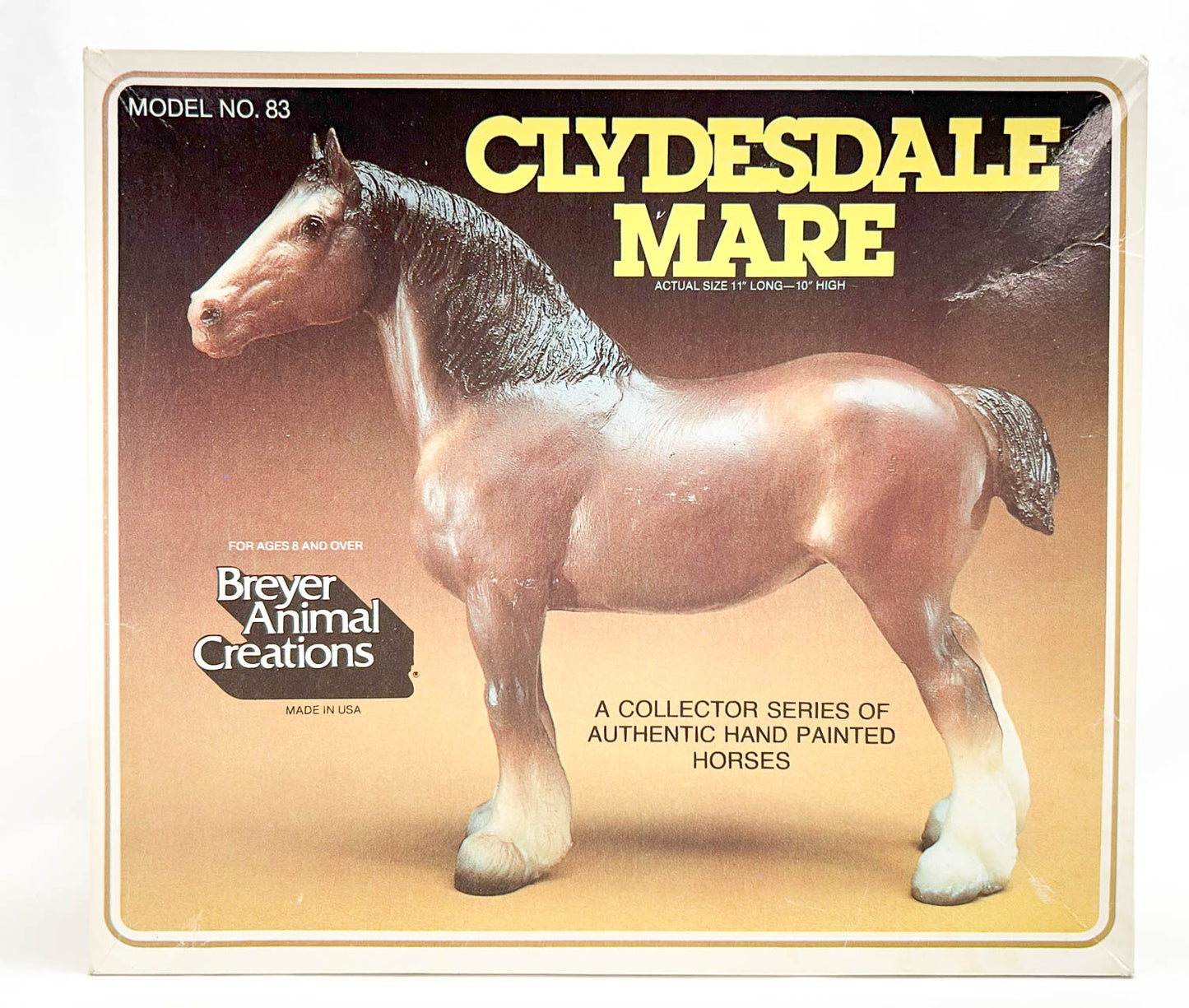 Clydesdale Mare, Chestnut w/ Original Cardboard Box