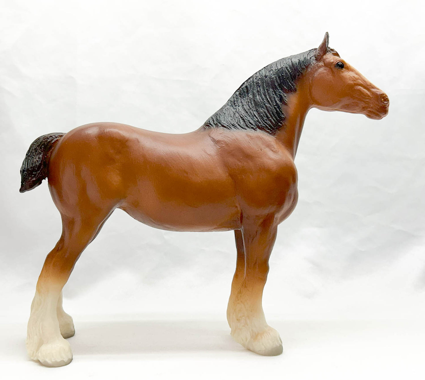 Clydesdale Mare, Chestnut w/ Original Cardboard Box