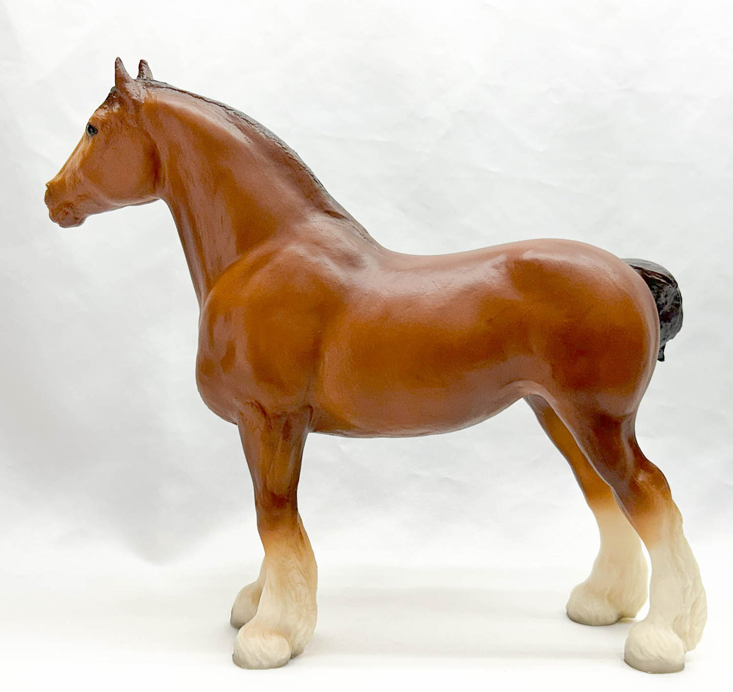 Clydesdale Mare, Chestnut w/ Original Cardboard Box