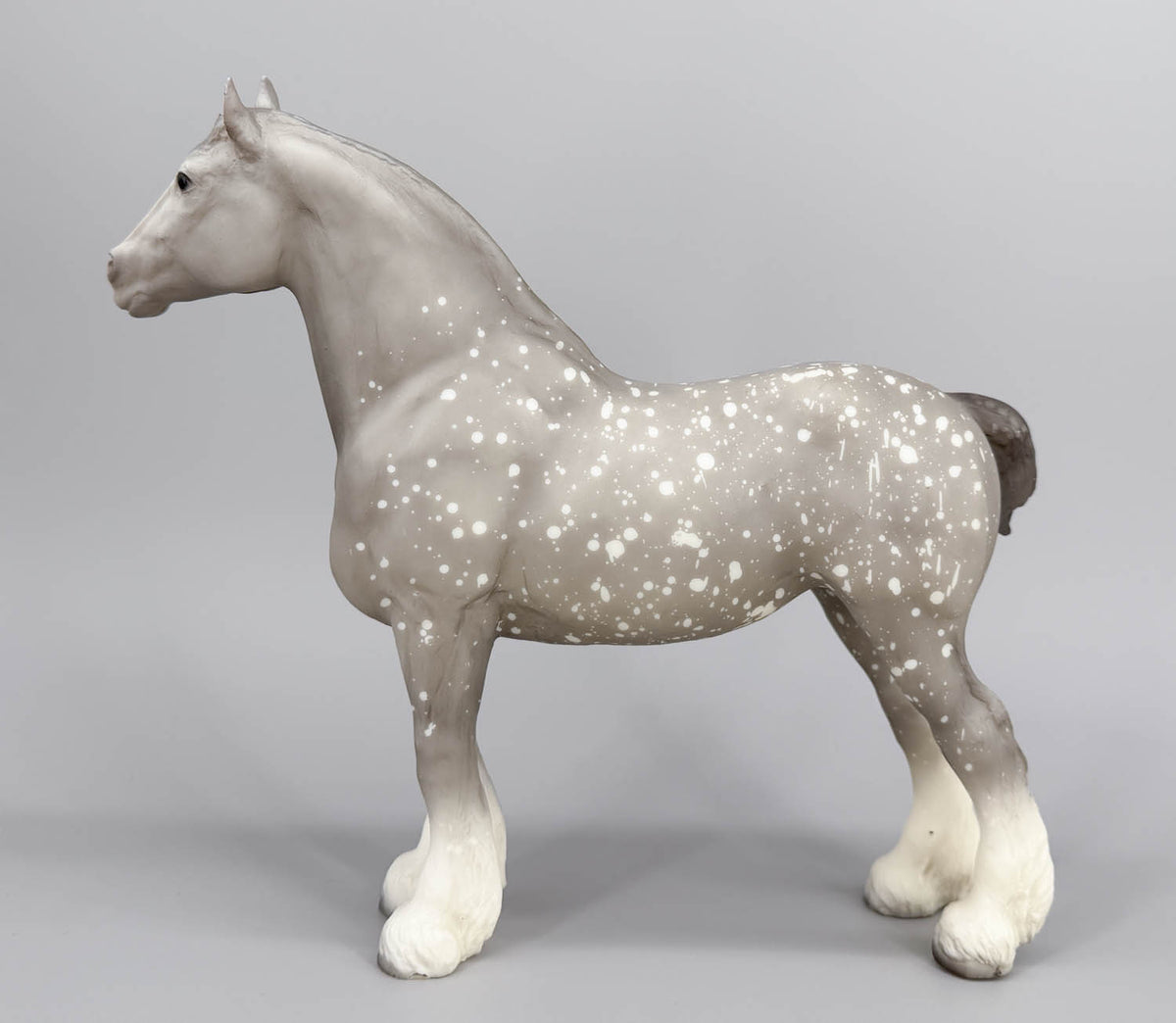 Clydesdale Mare, Dapple Grey - 1987 Mail Order Special Run