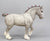 Clydesdale Stallion, Dapple Grey - 1986 Mail Order SR