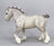 Clydesdale Stallion, Dapple Grey - 1986 Mail Order SR