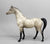 Proud Arabian Mare, Black-Point Dapple Grey