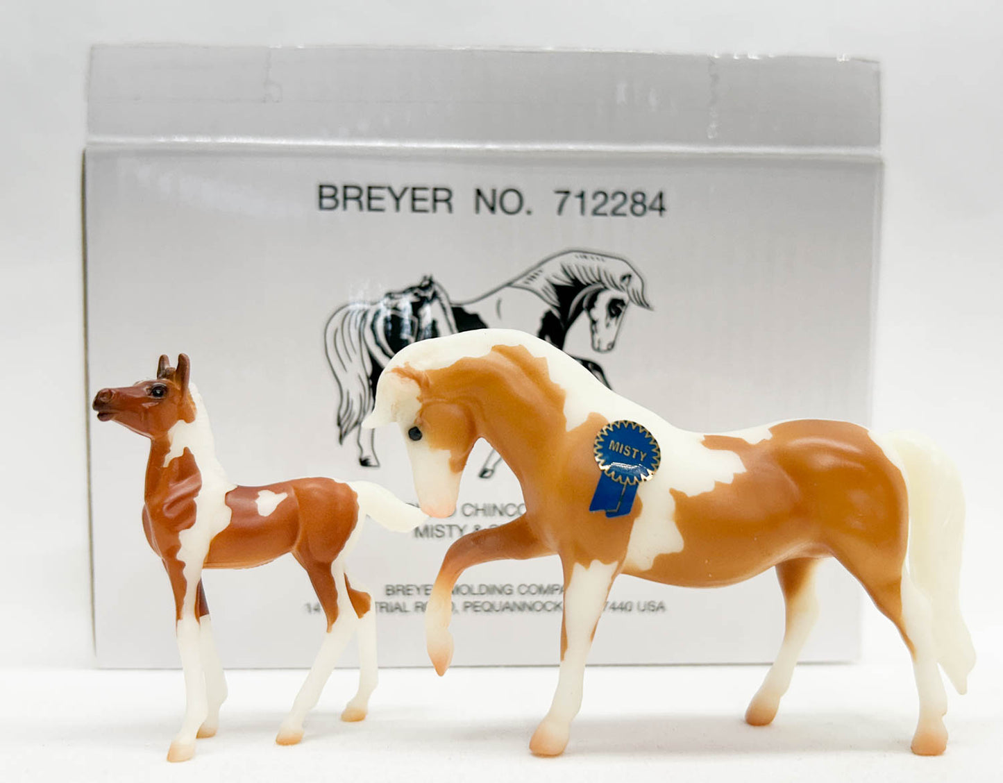 Quarter Horse Mare & Standing Foal ~ Misty & Stormy - SM Club