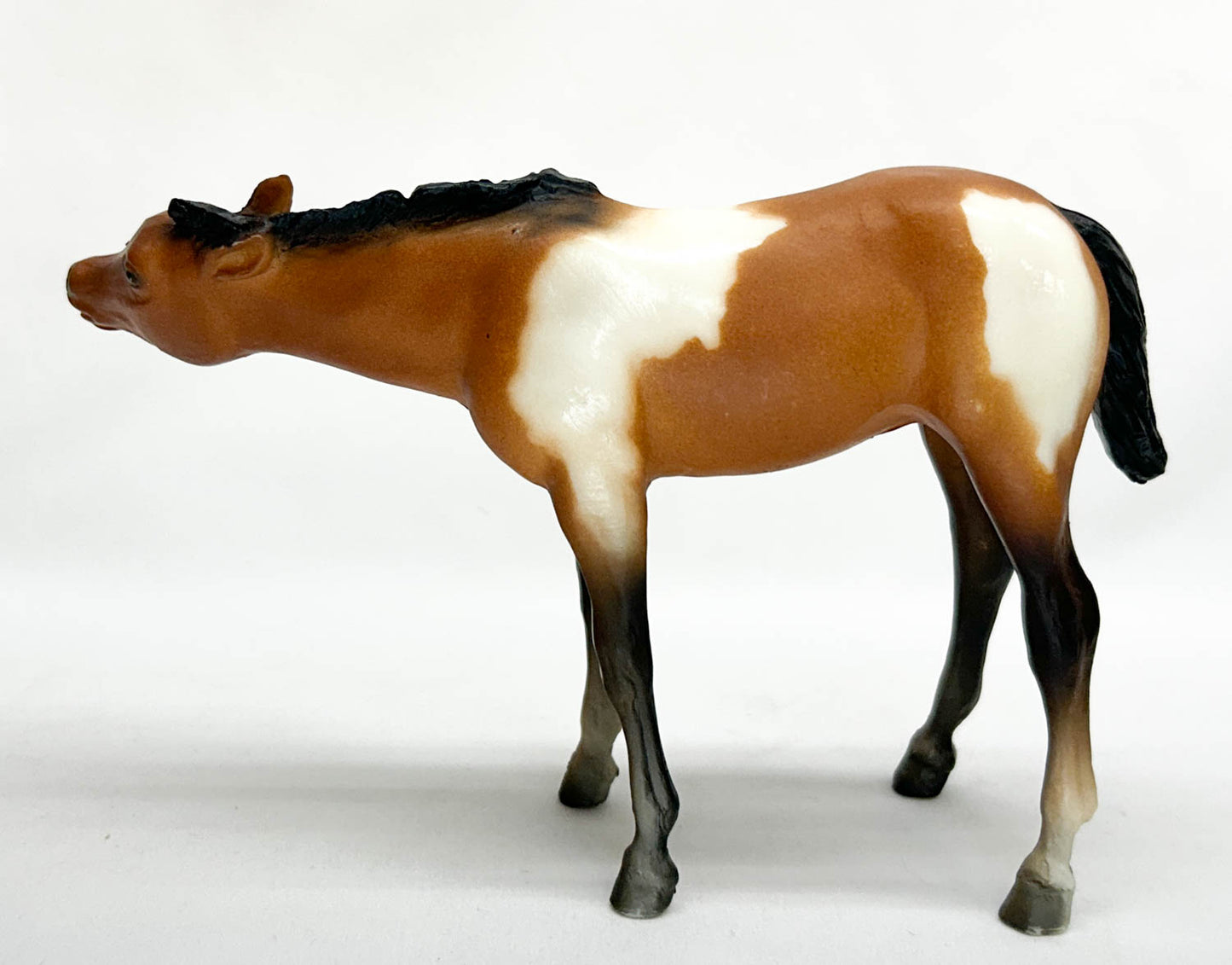 Thoroughbred Mare and Nursing Foal, Bay Pinto - Sears SR w/ Box