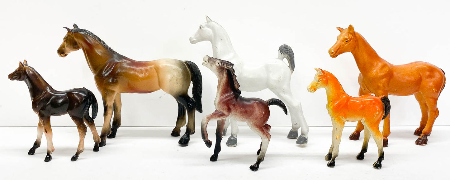 Horse Lot by Imperial Toy Co
