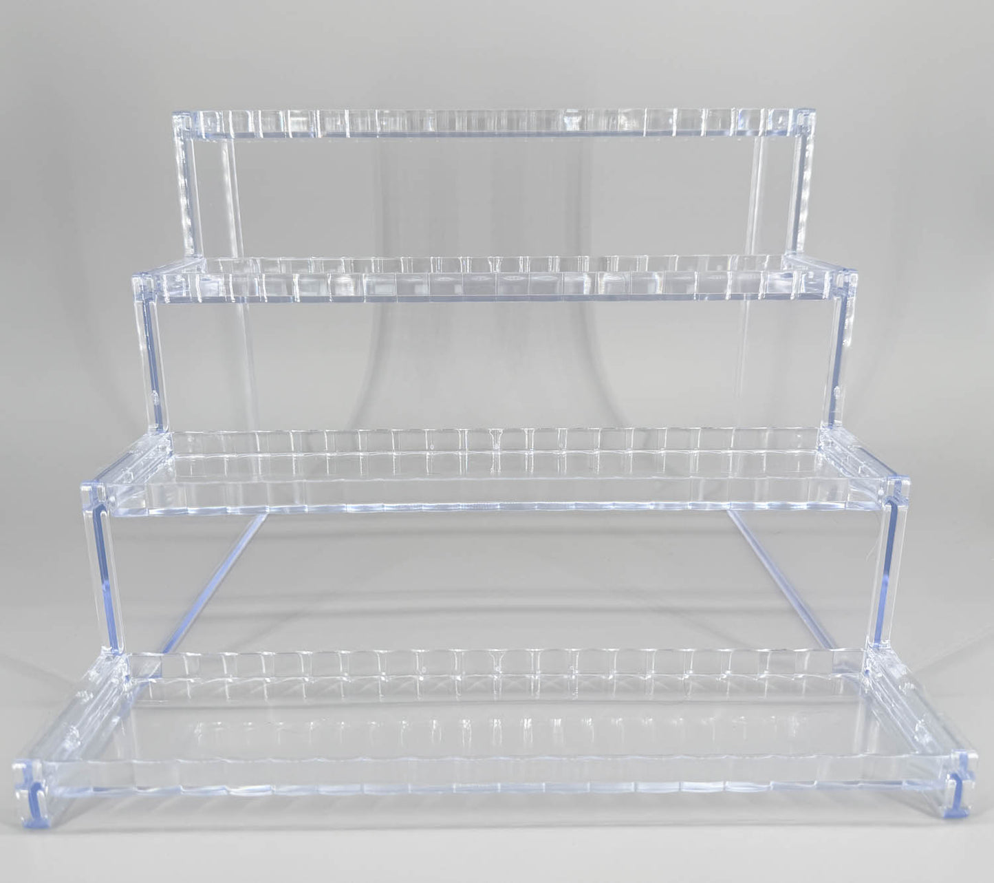 Clear Shelving, Premium 4-Tier for Stablemates, LEGO MiniFigures and more