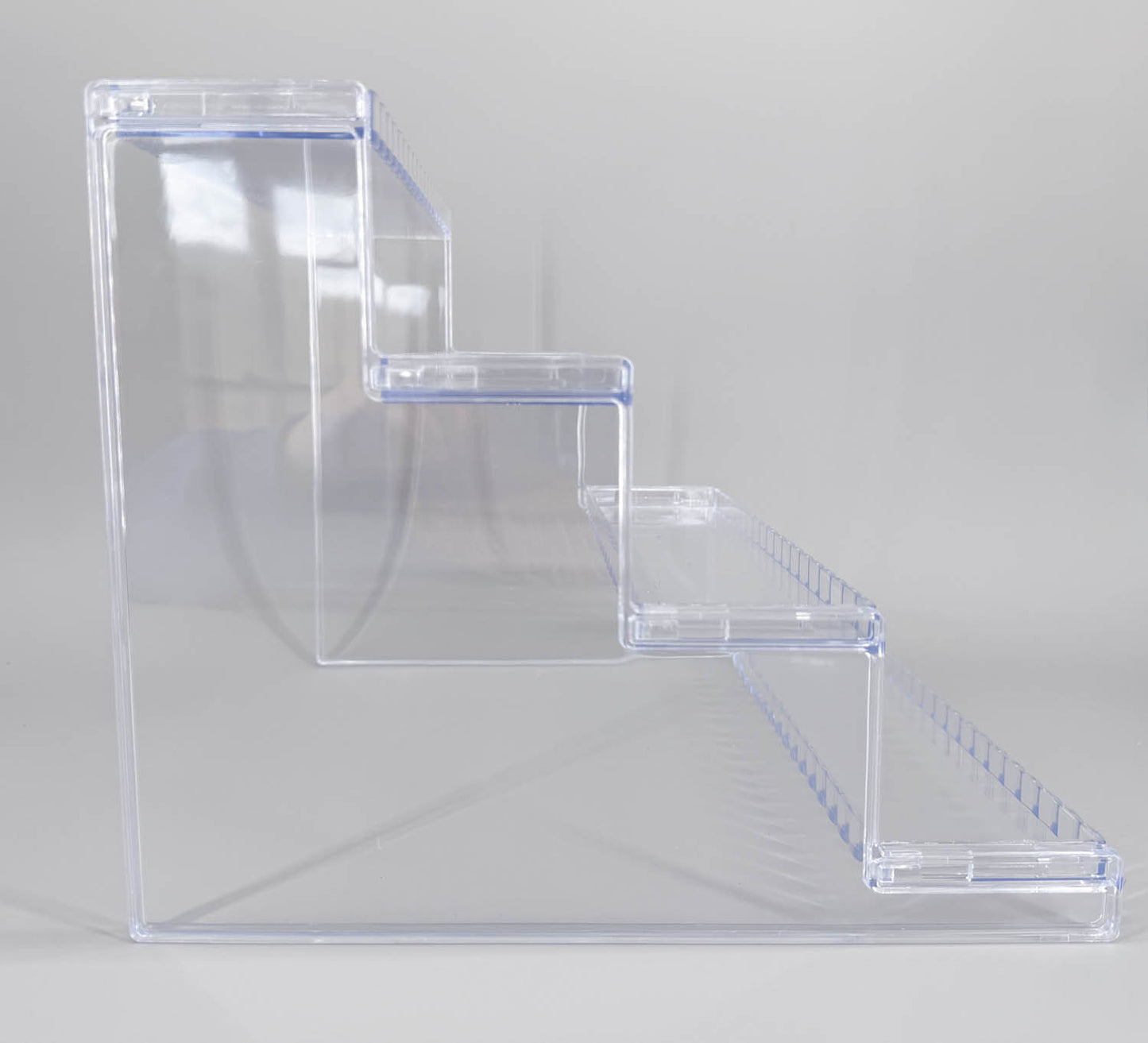 Clear Shelving, Premium 4-Tier for Stablemates, LEGO MiniFigures and more
