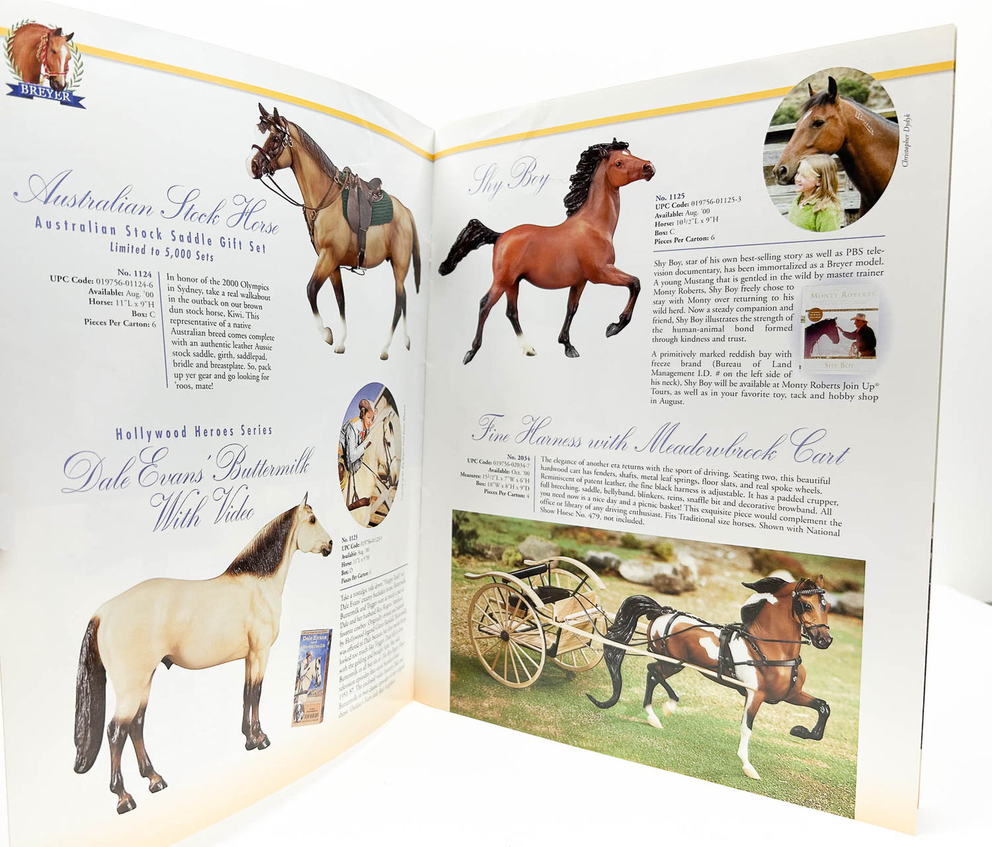 2000 Breyer Dealer Mid-Year Flyer