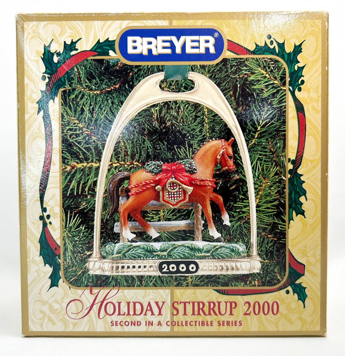 2000 Holiday Stirrup Ornament ~ Holiday Hunt