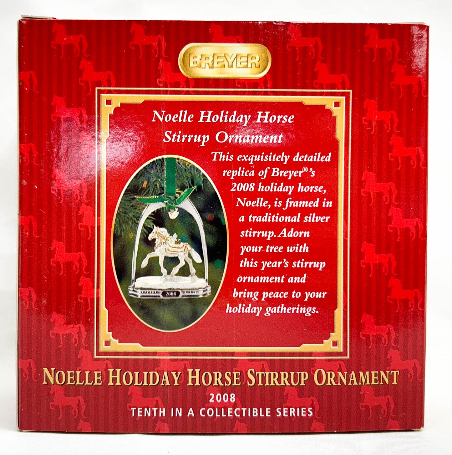 2008 Holiday Stirrup Ornament ~ Noelle