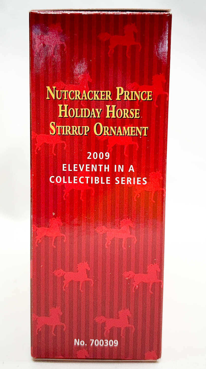 2009 Holiday Stirrup Ornament ~ Nutcracker