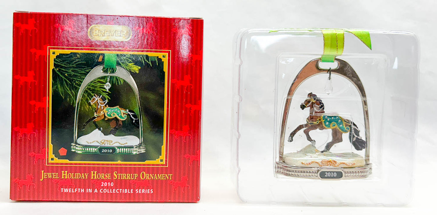 2010 Holiday Stirrup Ornament ~ Jewel