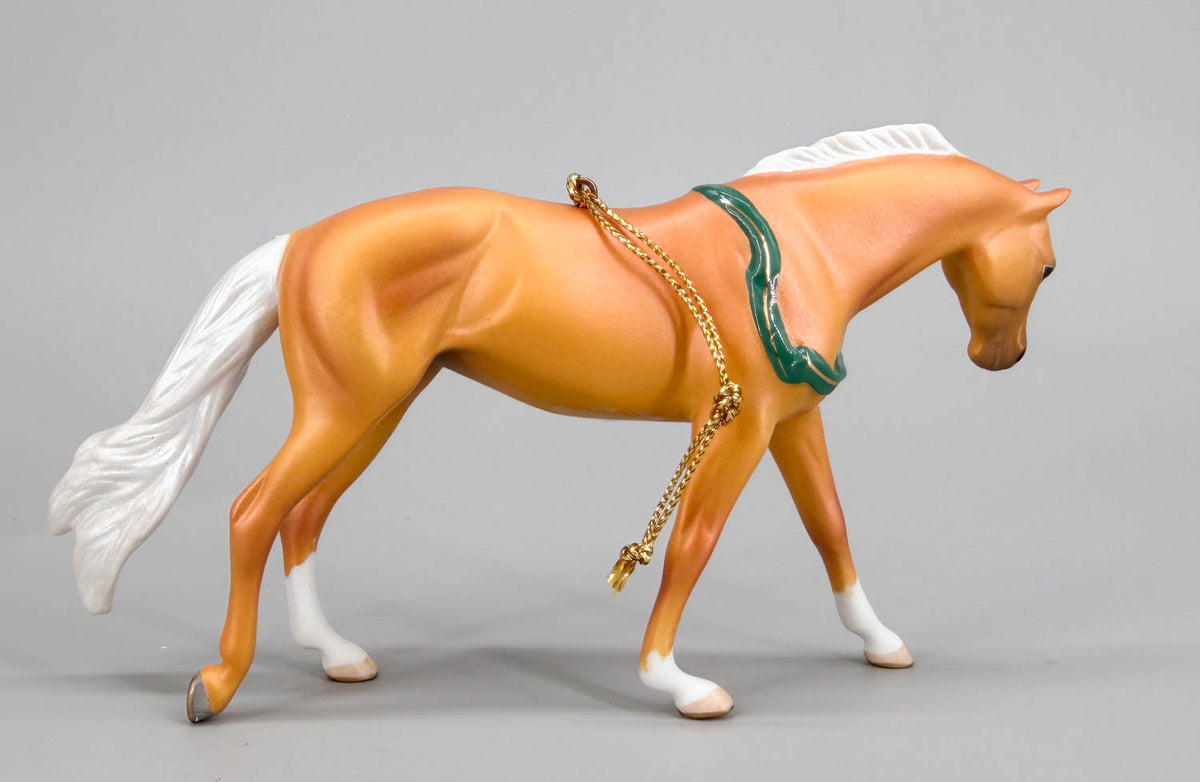 2006 Holiday Beautiful Breeds Christmas Ornament, American Quarter Horse - PORCELAIN