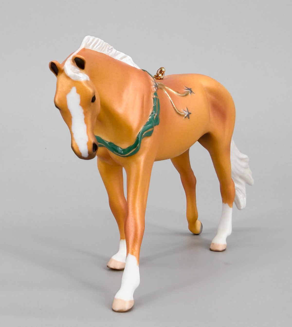 2006 Holiday Beautiful Breeds Christmas Ornament, American Quarter Horse - PORCELAIN