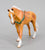 2006 Holiday Beautiful Breeds Christmas Ornament, American Quarter Horse - PORCELAIN