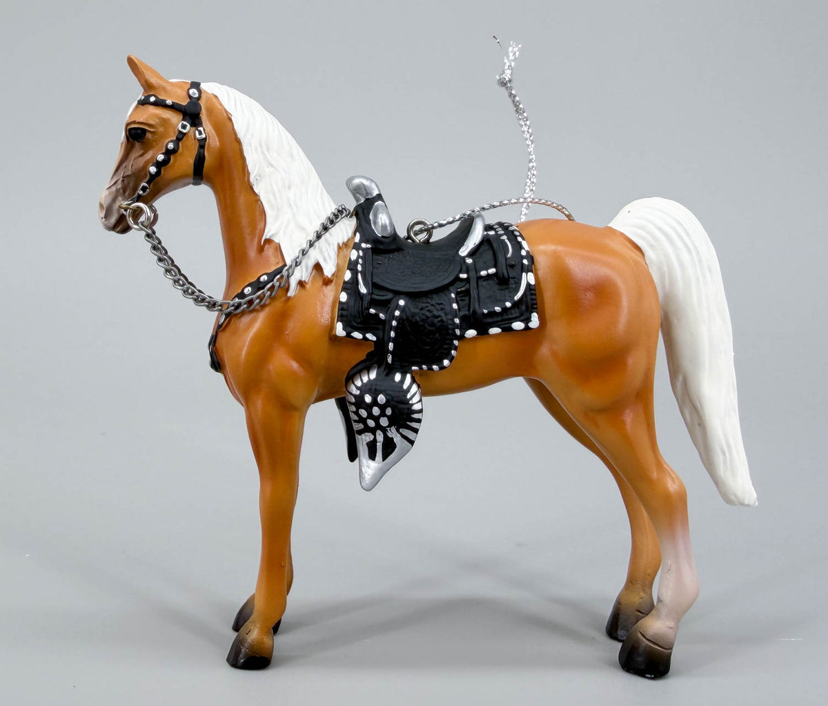 2006 Holiday Retro Western Horse Ornament, Palomino - 1st in the Series