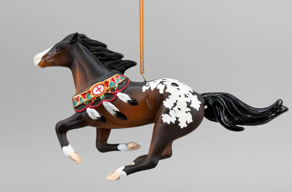 2007 Holiday Beautiful Breeds Christmas Ornament, Appaloosa - PORCELAIN