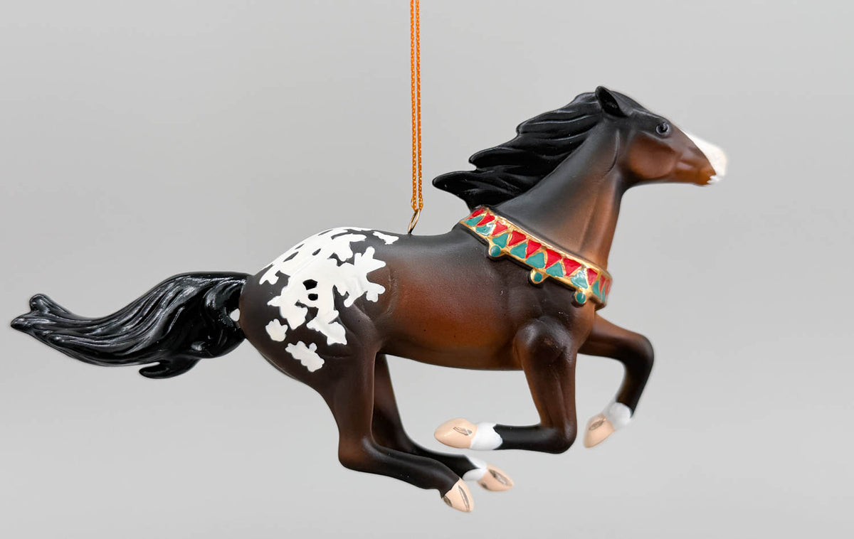 2007 Holiday Beautiful Breeds Christmas Ornament, Appaloosa - PORCELAIN