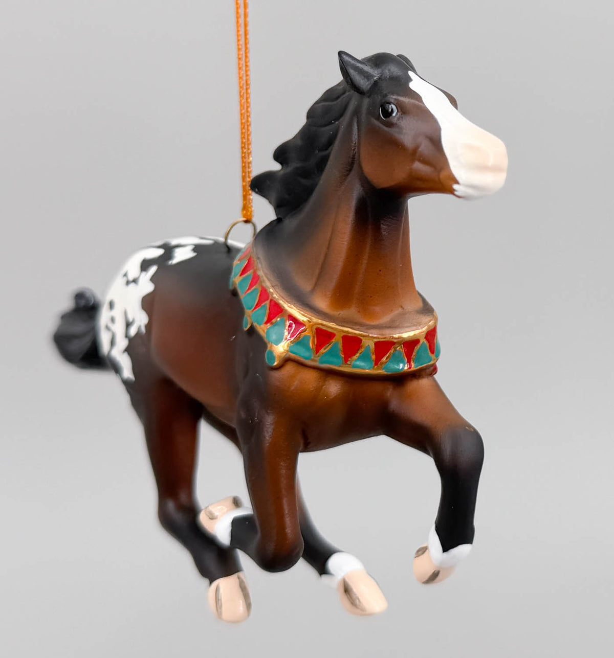 2007 Holiday Beautiful Breeds Christmas Ornament, Appaloosa - PORCELAIN