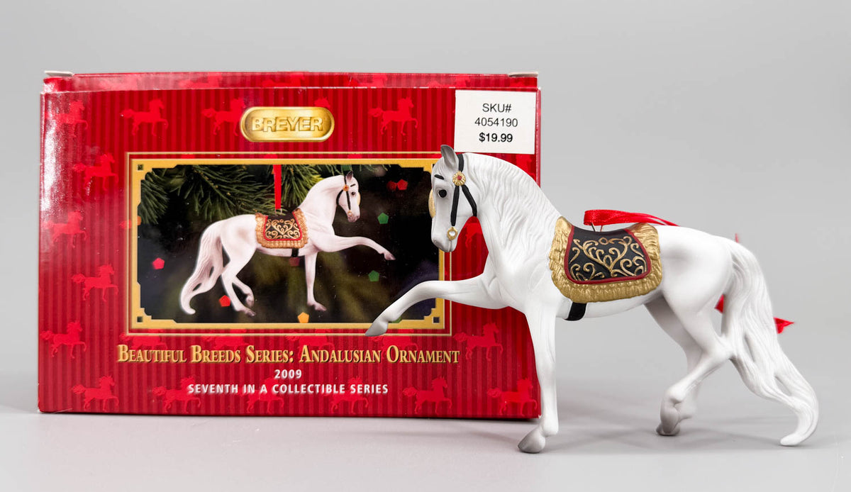 2009 Holiday Beautiful Breeds Christmas Ornament, Andalusian - PORCELAIN
