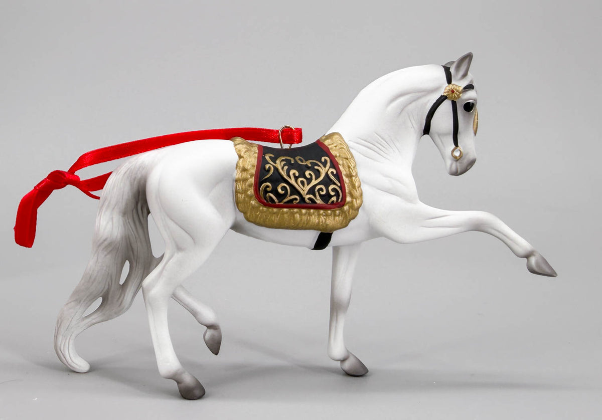 2009 Holiday Beautiful Breeds Christmas Ornament, Andalusian - PORCELAIN