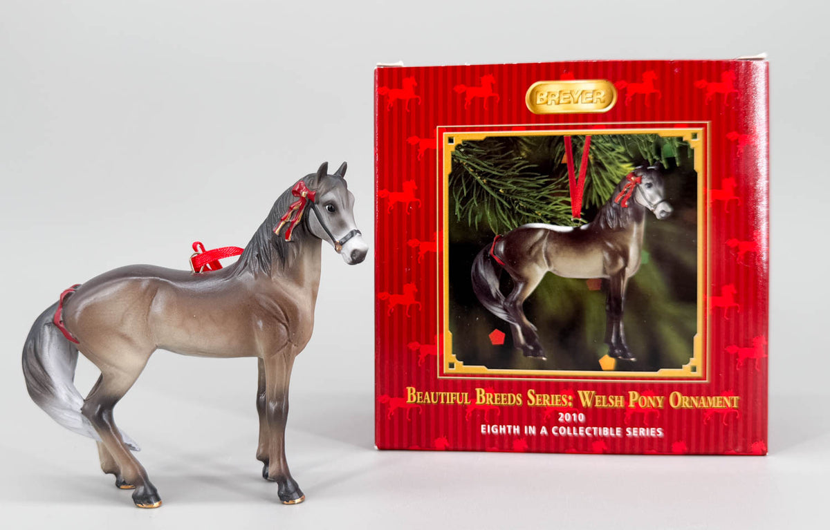 2010 Holiday Beautiful Breeds Christmas Ornament, Welsh Pony - PORCELAIN