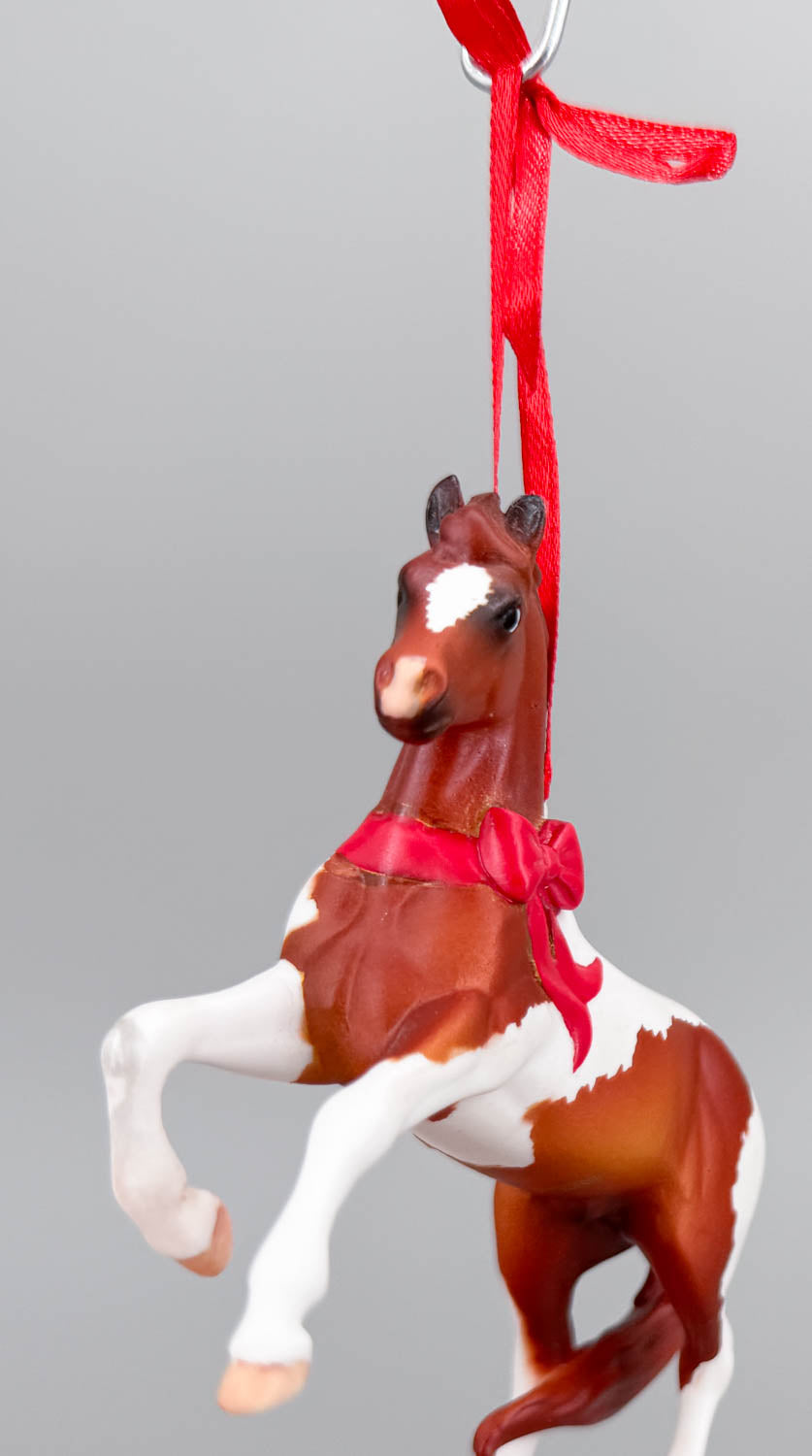 2011 Holiday Beautiful Breeds Christmas Ornament, Mustang - PORCELAIN
