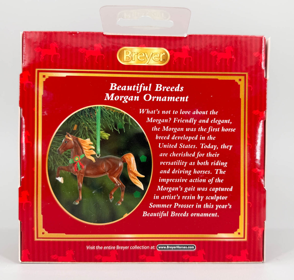 2017 Holiday Beautiful Breeds Ornament ~ Morgan