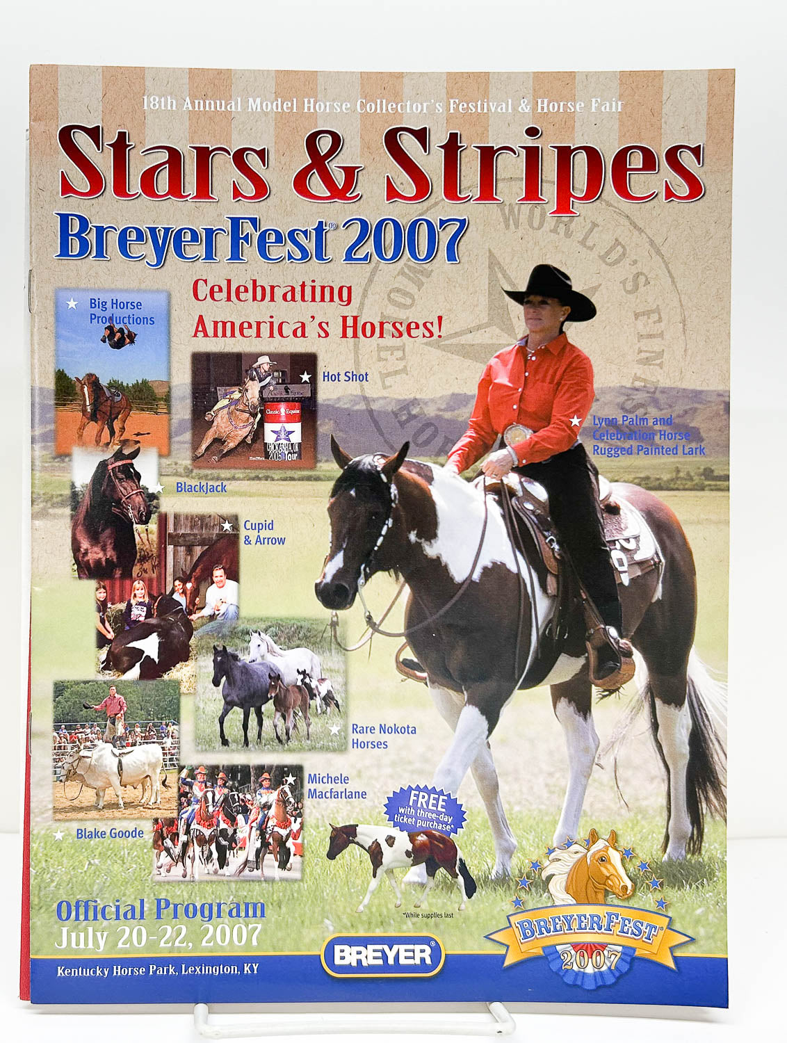 2007 Breyerfest Program - Stars & Stripes