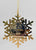 2000 Holiday Breyer Brass & Fine Porcelain Snowflake Ornament