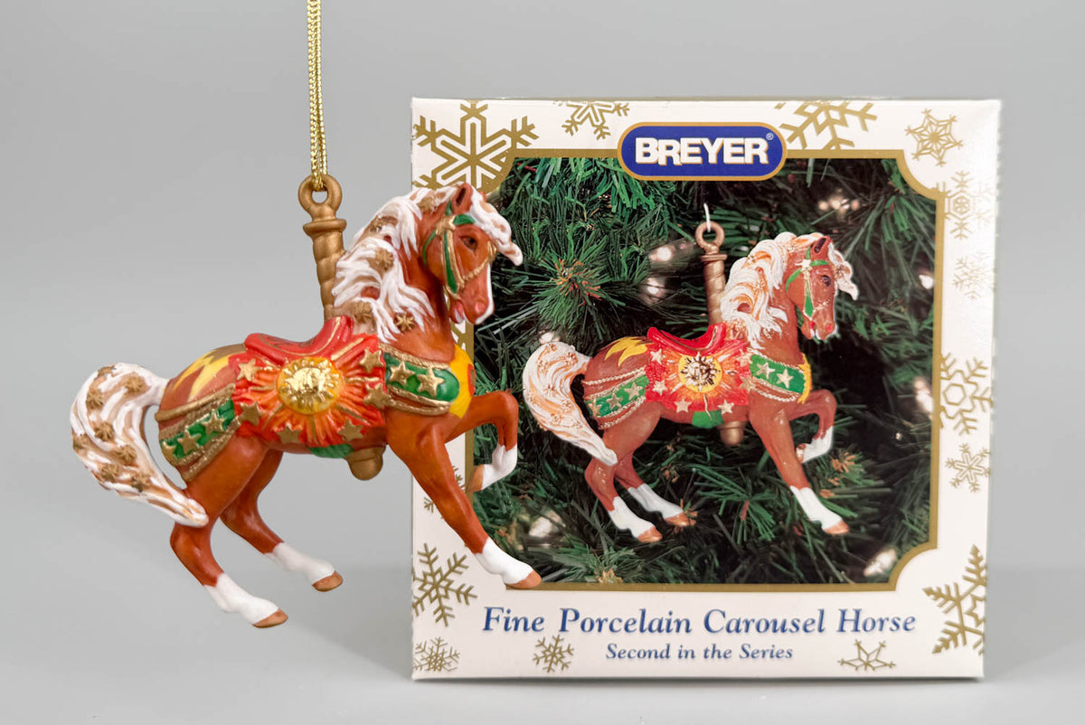 2001 Holiday Carousel Ornament - Sun & Stars Palomino