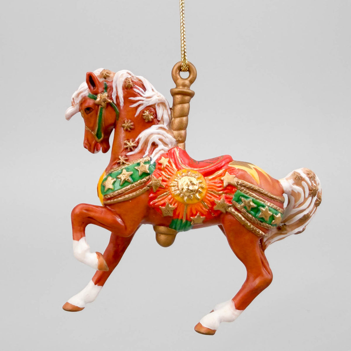 2001 Holiday Carousel Ornament - Sun & Stars Palomino