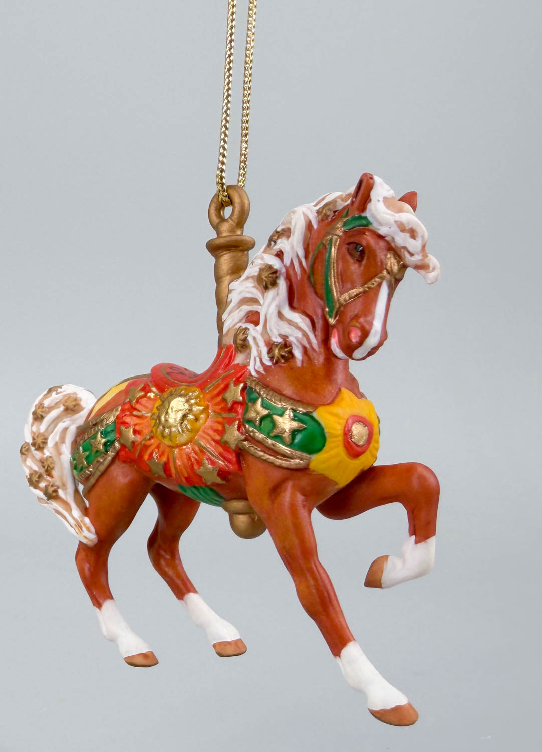 2001 Holiday Carousel Ornament - Sun & Stars Palomino