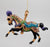 2003 Holiday Carousel Ornament ~ Great Horse In Armor - PORCELAIN