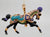 2003 Holiday Carousel Ornament ~ Great Horse In Armor - PORCELAIN