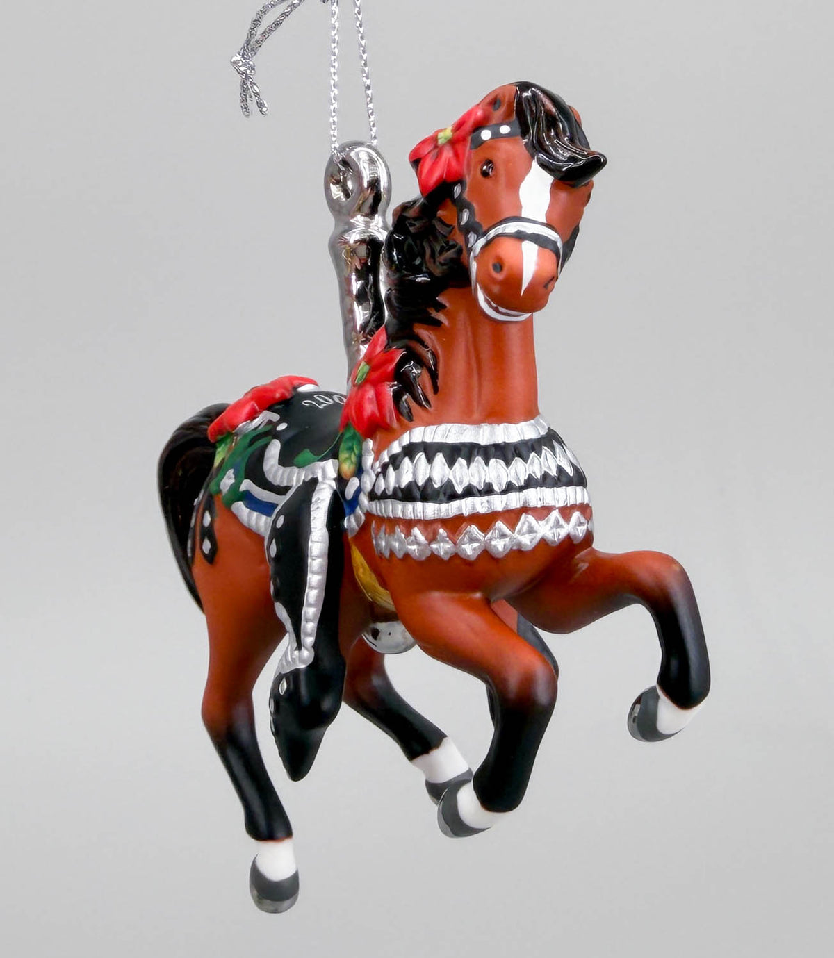 2005 Holiday Carousel Ornament ~ Prancing Parade - PORCELAIN