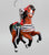 2005 Holiday Carousel Ornament ~ Prancing Parade - PORCELAIN