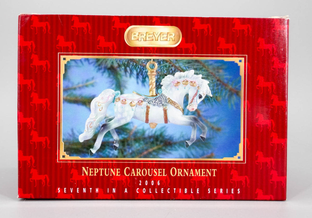 2006 Holiday Carousel Ornament ~ Neptune - PORCELAIN