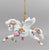 2007 Holiday Carousel Ornament ~ Snowstar - PORCELAIN