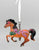 2008 Holiday Carousel Ornament ~ Peppermint Twist - PORCELAIN