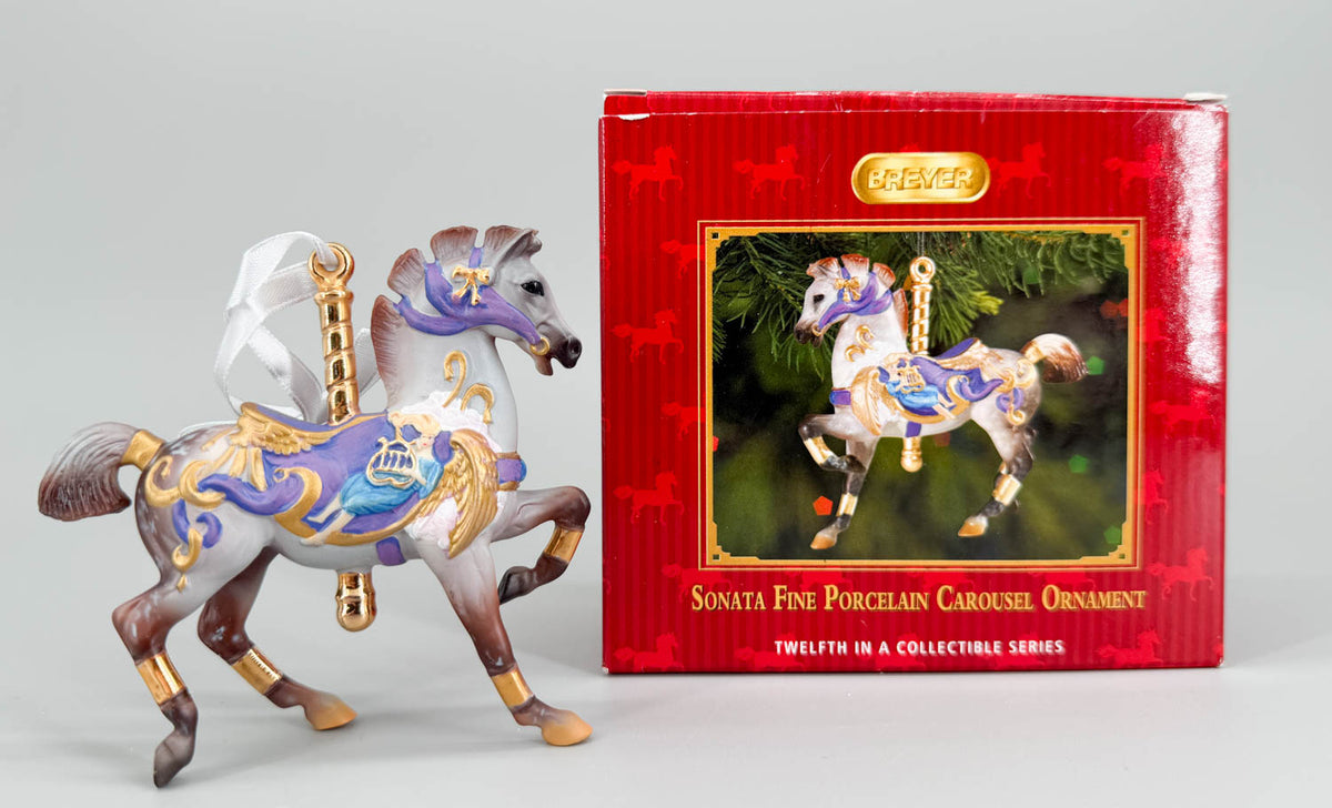 2011 Holiday Carousel Ornament ~ Sonata - PORCELAIN
