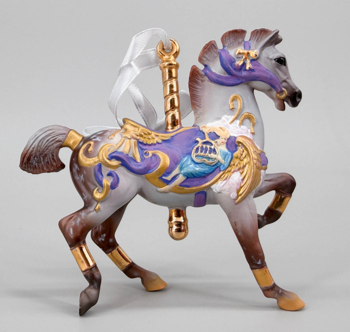2011 Holiday Carousel Ornament ~ Sonata - PORCELAIN